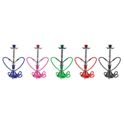 Zelda Premium Hookah - 20"/2-Hose - Colors Vary - Cheapnotic