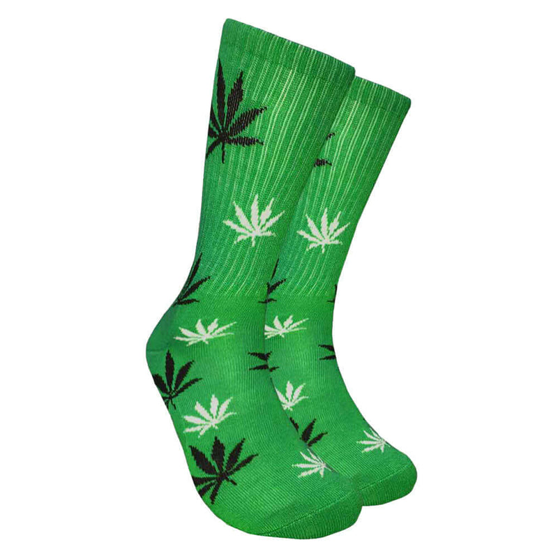 Mad Toro Socks | All Over Hemp Leaf