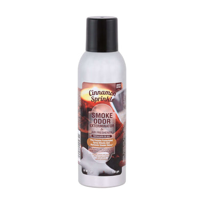 Cinnamon Smoke Odor Exterminator Spray for fast and effective odor elimination in homes and vehicles.
