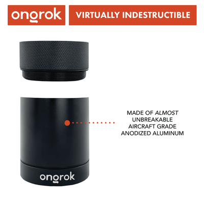 Ongrok Aluminum Metal Storage Jar