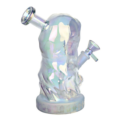 Hooded Skull Glass Water Pipe - 7.25" / 14mm F