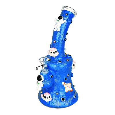 Astronauts 3D Painted Water Pipe - 9.5" / 14mm F - Cheapnotic