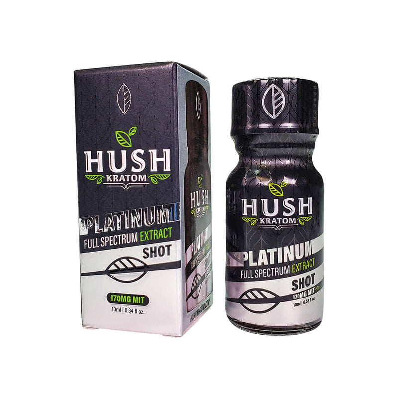 Hush Platinum Kratom Shot - 10ml 12PC