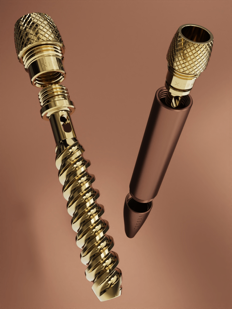 Vessel Helix Pipe [Copper]