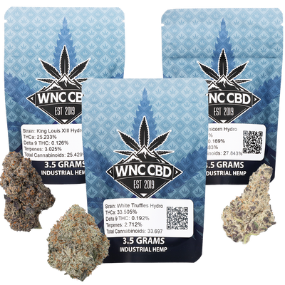 WNC CBD High THCA Indoor Hydro Flower | 3.5g