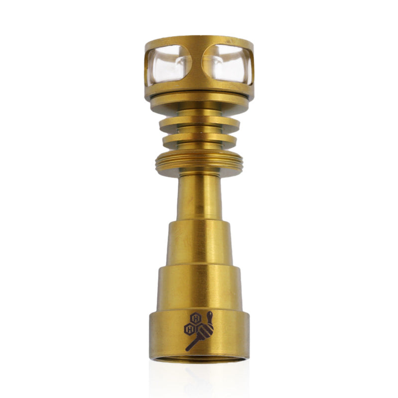 TITANIUM 6 IN 1 CAGE HYBRID DAB NAIL