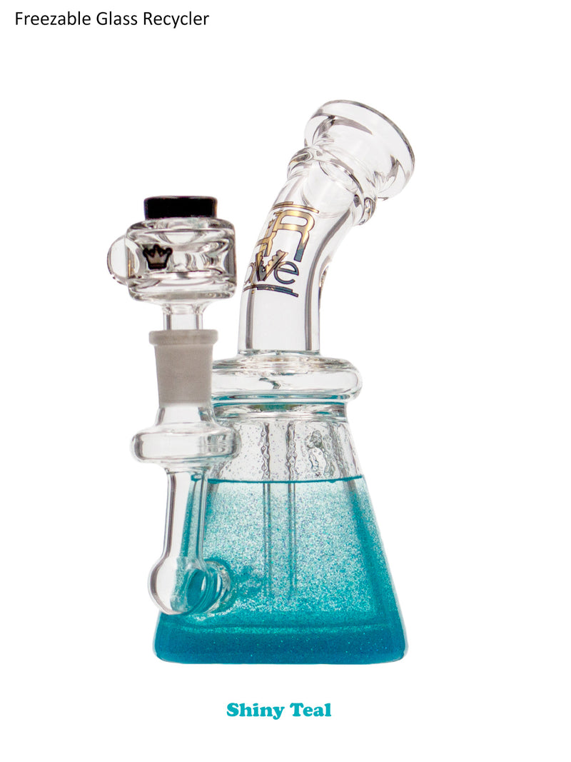 Krave Glass FreezeCYCLER BH * FREE GRINDER* - Cheapnotic