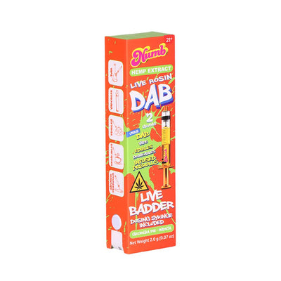 Numb THCA Live Rosin Badder Glass Syringe | 2g | 5ct Display