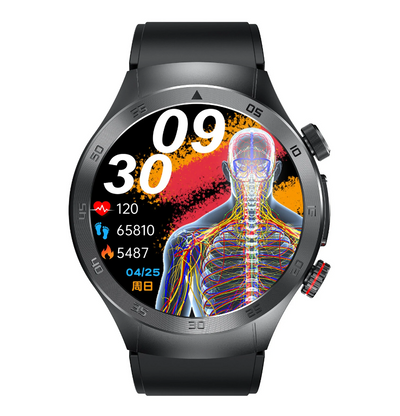 E800 1.49inch AMOLED Display Physical Laser Therapy Smart Watch - Cheapnotic