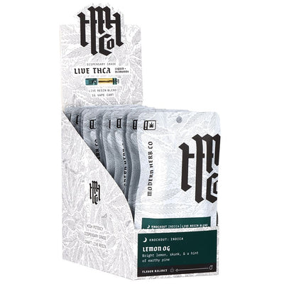Modern Herb Co Liquid Diamonds THCA Cartridge - 1g 12ct