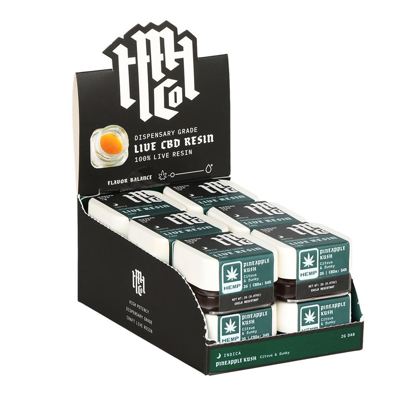 Modern Herb Co Dispensary Grade Live Resin CBD Dabs | 2g | 12ct Display