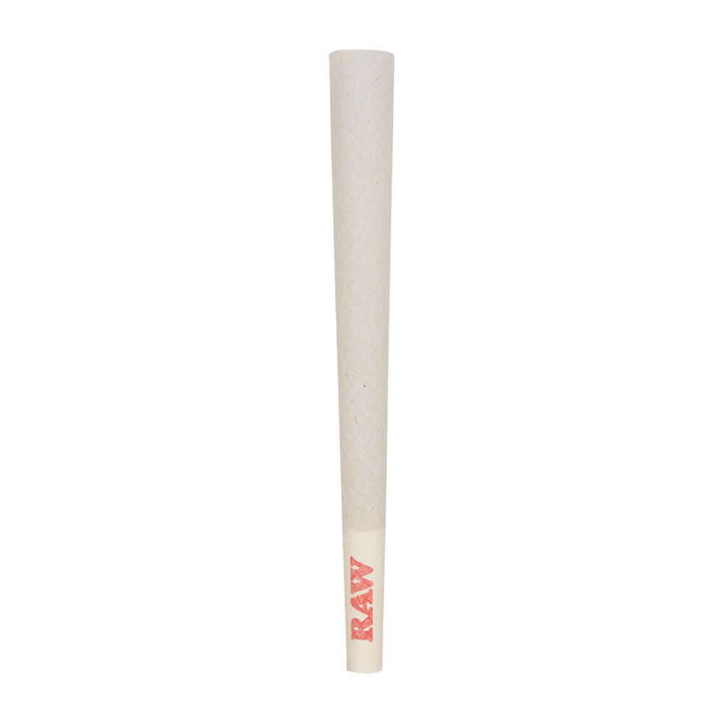 RAW Backrolled Organic Hemp Cone, King Size, single pre-rolled cone for convenient smoking sessions.