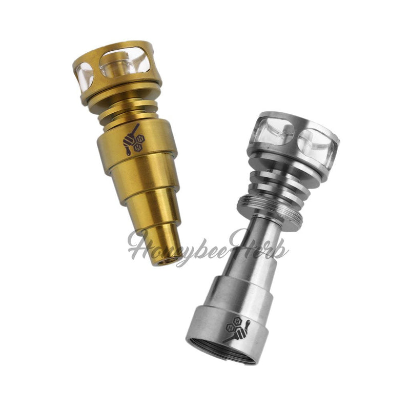 TITANIUM 6 IN 1 CAGE HYBRID DAB NAIL