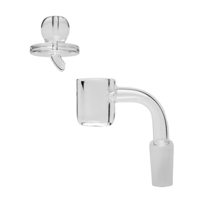 Human Grade 10" Swiss Rig Glass Recycler Water Pipe