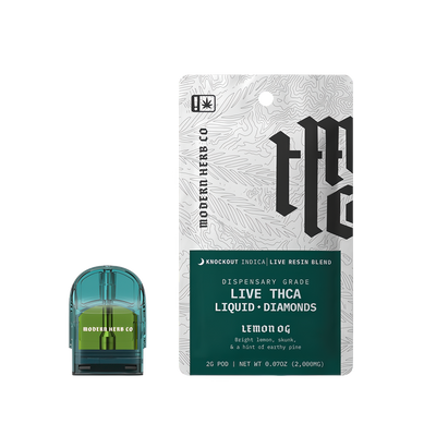 Modern Herb Co Liquid Diamonds THCA Pod | 2g | 6ct Display