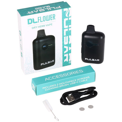Pulsar DL Flower Dry Herb Vape - 1200 mAh / Black