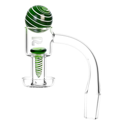 Pulsar Terp Slurper Screw & Marble Set - 2pc / Colors Vary