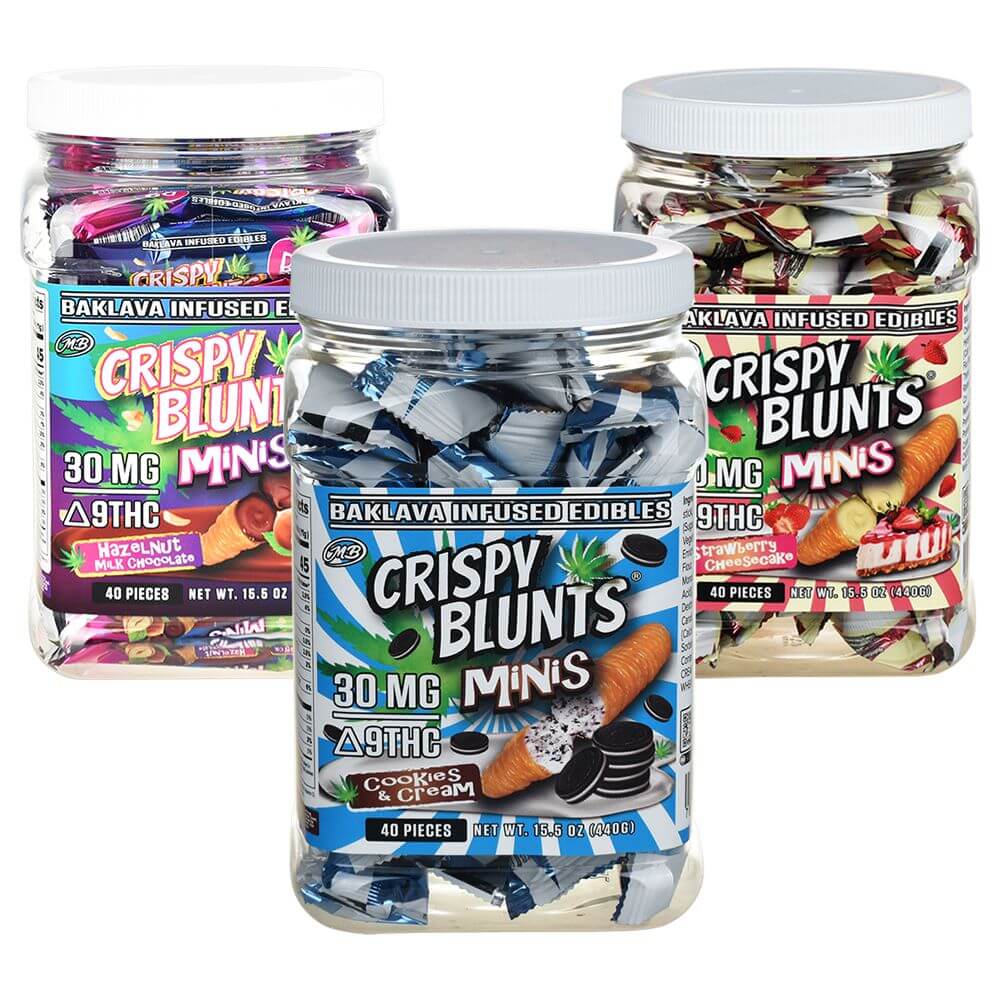 Crispy Blunts D9 Minis - 30mg/pc 40ct