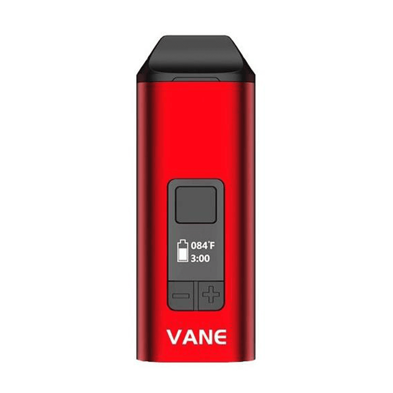 Yocan Vane Portable Vaporizer in Red with Temperature Display