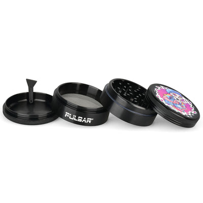 Pulsar Artist Series Metal Grinder - Skullbanger / 4pc / 2.5"