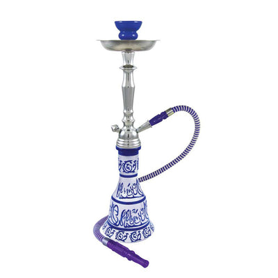 20" Hieros 1-Hose Premium Hookah - Colors Vary - Cheapnotic