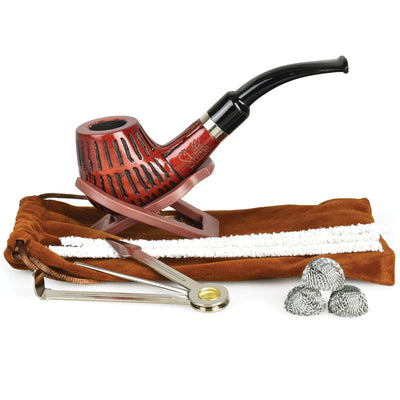 Pulsar Shire Pipes The Mad Dash | Engraved Brandy Smoking Pipe