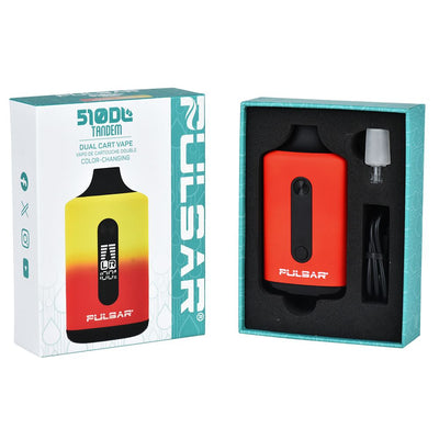 Pulsar 510 DL Tandem Dual Cart Vaporizer | 650mAh