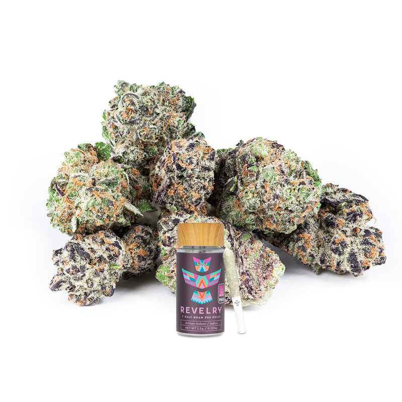 Revelry Biscotti Mints THCA Pre Rolls 7 Pack