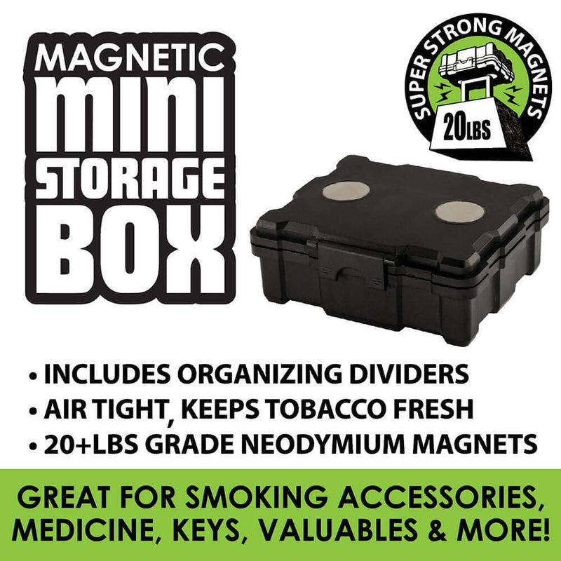 Magnetic Mini Storage Box - 4"x3.4" 5pcs