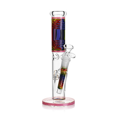 Ritual Smoke - Prism 10" Glass Straight Tube - Pink