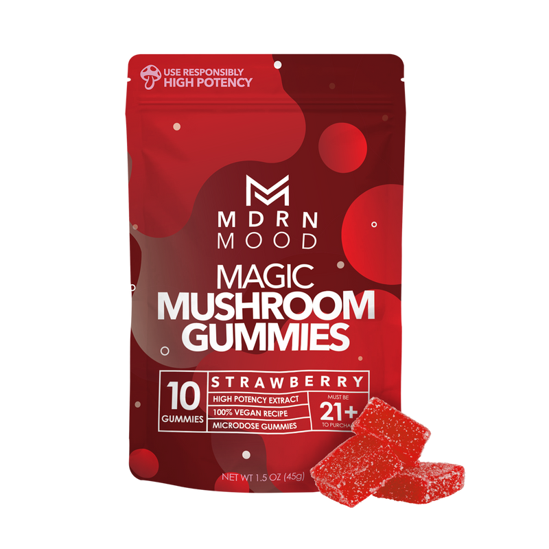 MDRN MOOD Magic Mushroom Gummies - Strawberry