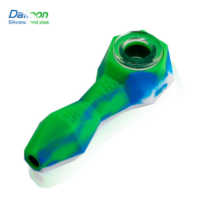 Waxmaid 4″ Daimon Silicone Handpipe