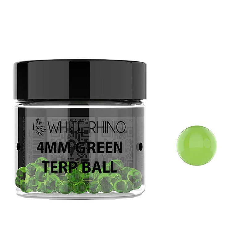 White Rhino Terp Balls | 4mm | 50ct Jar