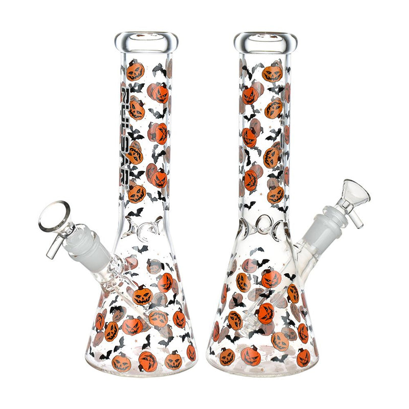 Pulsar Cackling Pumpkins Batty Beaker Bong | 14mm F