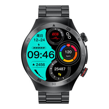 E800 1.49inch AMOLED Display Physical Laser Therapy Smart Watch - Cheapnotic