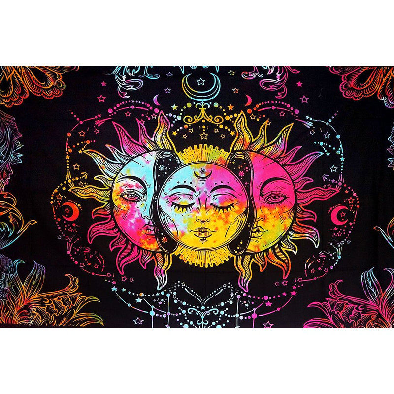 Trippy Sheetz Celestial Awakening Tapestry - 55"x85"