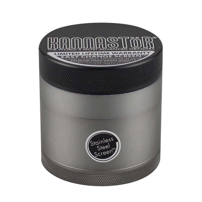 Kannastor Multi Chamber Grinder - 2.2" / Gunmetal