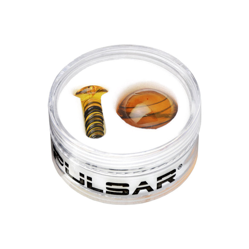 Pulsar Terp Slurper Screw & Marble Set