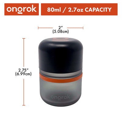 Ongrok 80ml Child Resistant Jar | 6 Pack