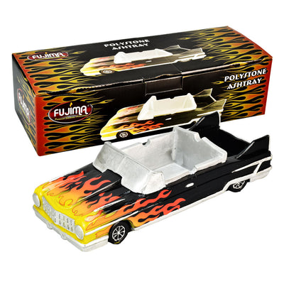 Fujima Lowrider Flame Car Ashtray - 9.5"