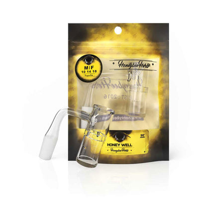 HONEY WELL QUARTZ BANGER - 90° DEGREE | YL