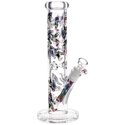 Pulsar Design Series Straight Tube Glass Water Pipe | 12" | 14mm F