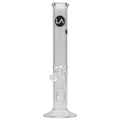 LA Pipes 12" Clear Straight Shot Bong