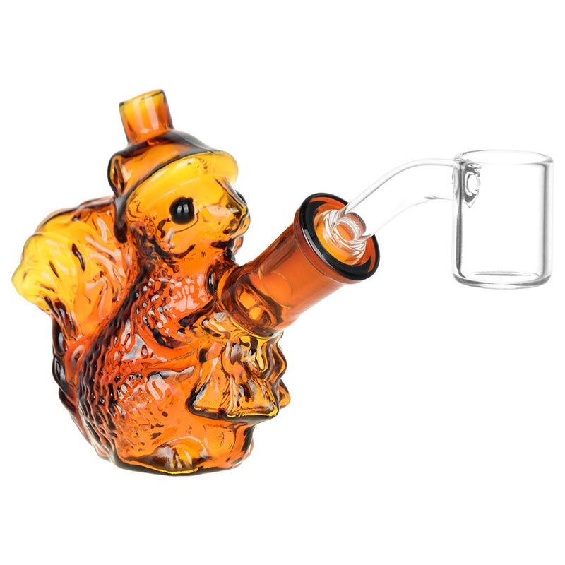 Nuts For Dabs Squirrel Mini Dab Rig - 3.5" / 14mm F - Cheapnotic