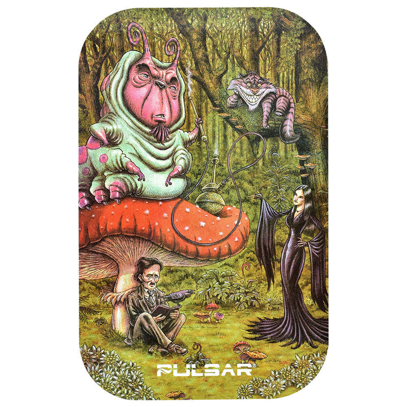 Pulsar Magnetic Rolling Tray Lid - 11"x7"/Malice in Wonderland