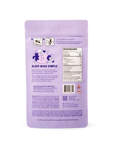 Snoozy Sleep with Benefits- Extra Strength