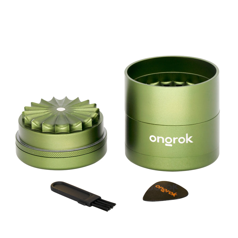 Ongrok 5 Pc Flower Tooth Storage Grinder