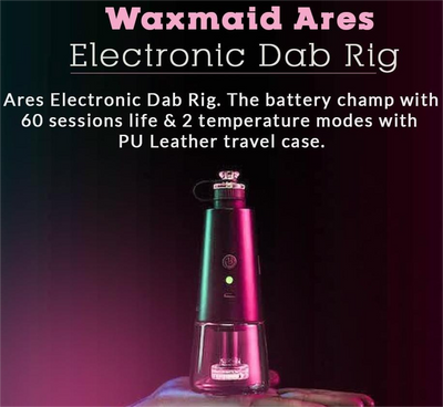 Waxmaid 6.5” Ares Plus Electric Dab Rig