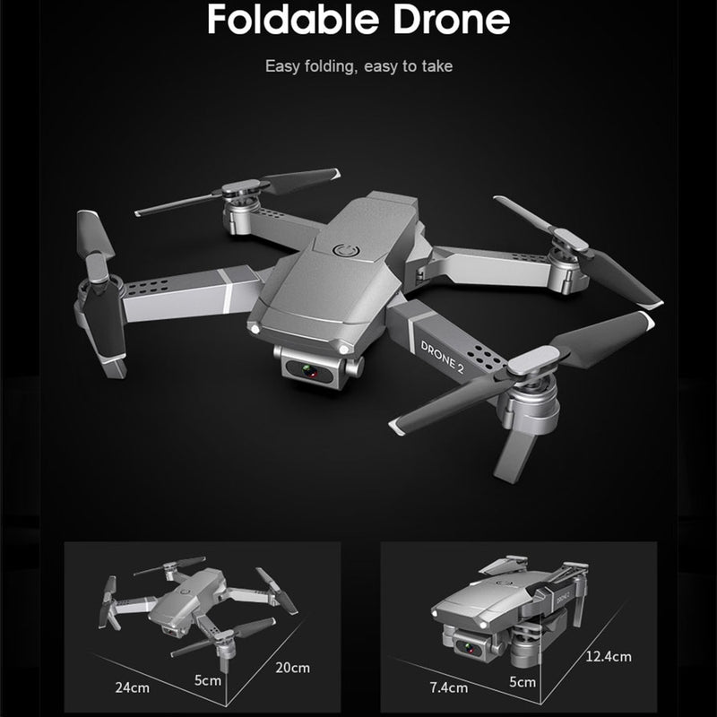 E68 Drone HD wide angle 4K - Cheapnotic