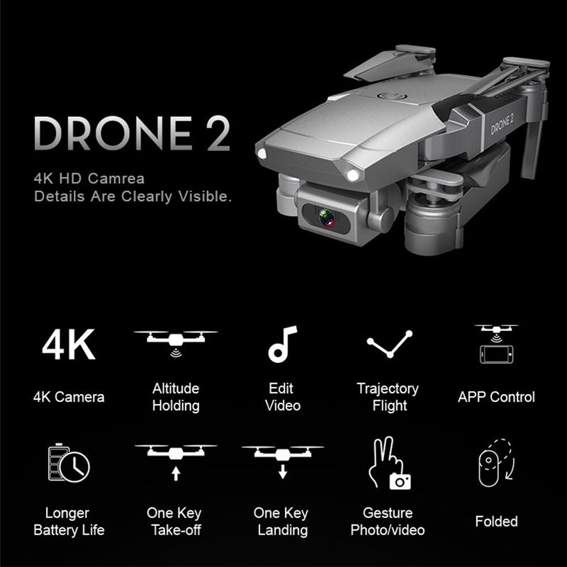 E68 Drone HD wide angle 4K - Cheapnotic